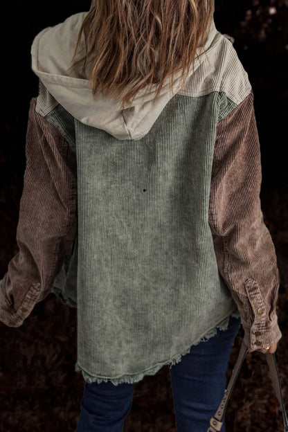 Giacca Donna Stile Retrò con Tasche Funzionali