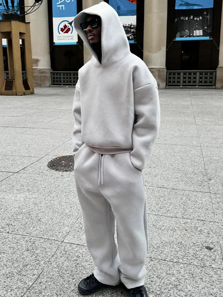 Tuta Jogging Uomo Oversize Stile Sportivo