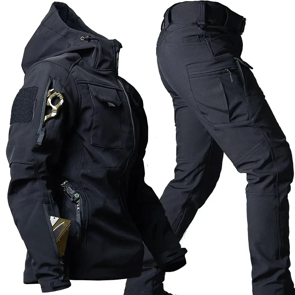 Giacca e Pantaloni Uomo Invernali Impermeabili Caldi