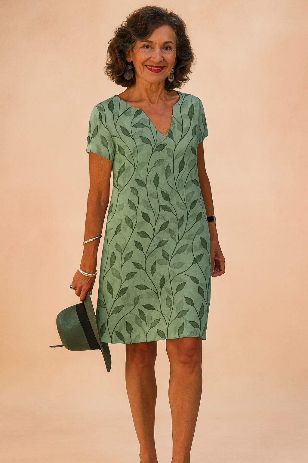 Abito Estivo Donna Scollo a V Elegante - Vesarelli
