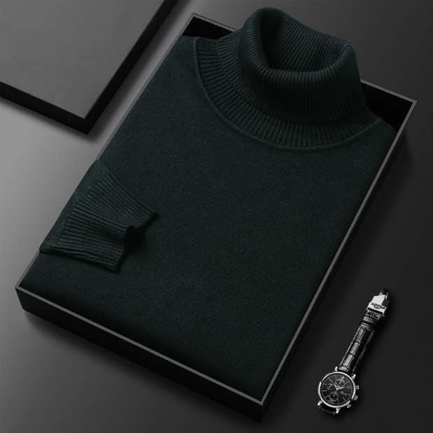 Maglione Uomo Dolcevita Caldo