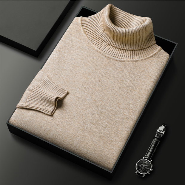 Maglione Uomo Dolcevita Caldo
