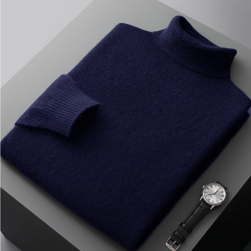 Maglione Uomo in Lana Slim Fit Caldo Invernale