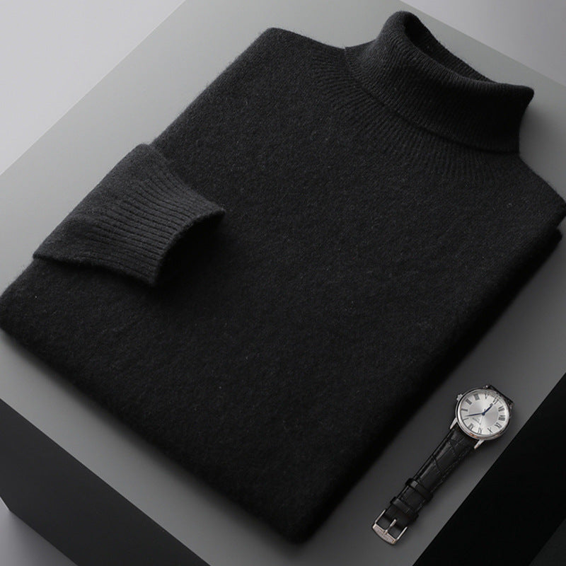 Maglione Uomo in Lana Slim Fit Caldo Invernale