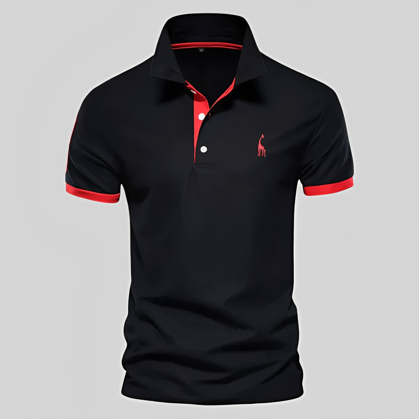 Polo Uomo Stile Classico Tessuto Morbido
