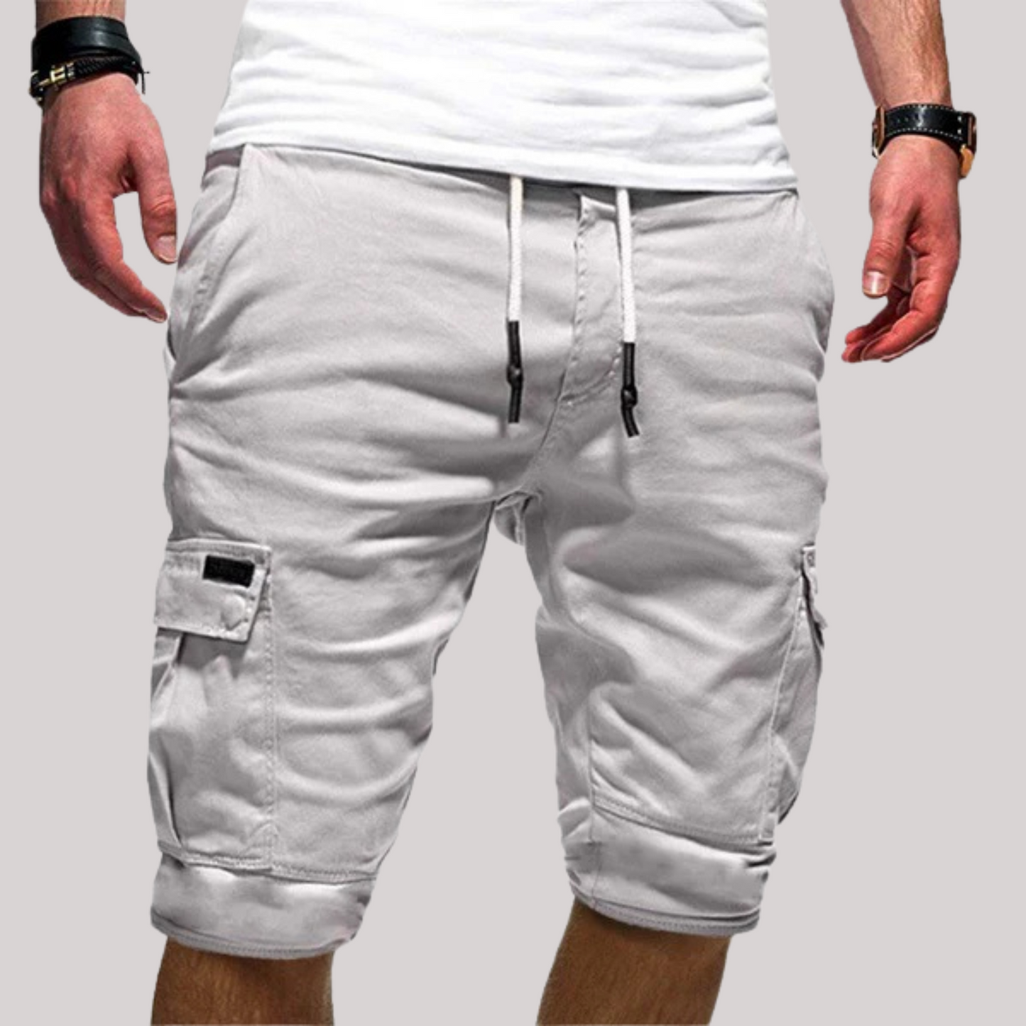 Bermuda Cargo Uomo con Coulisse e Tasche - Brentozzi