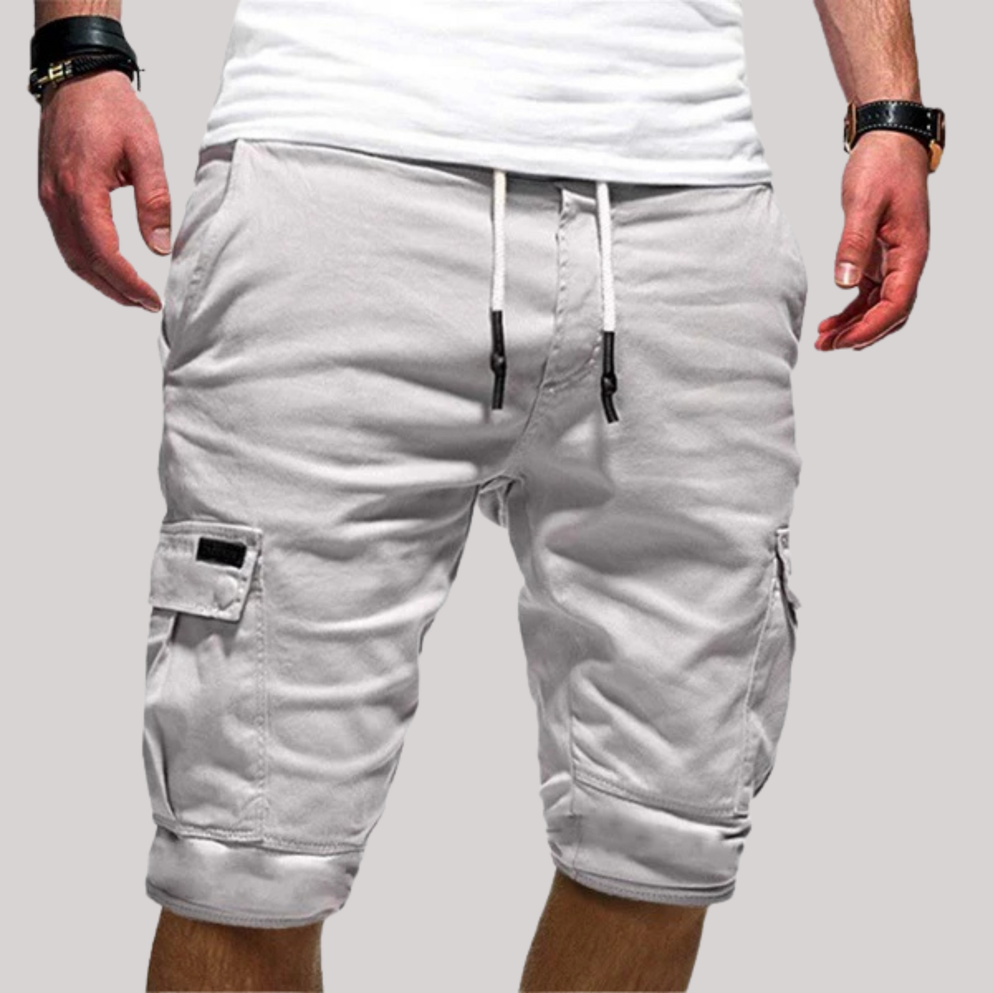Bermuda Cargo Uomo con Coulisse e Tasche - Brentozzi