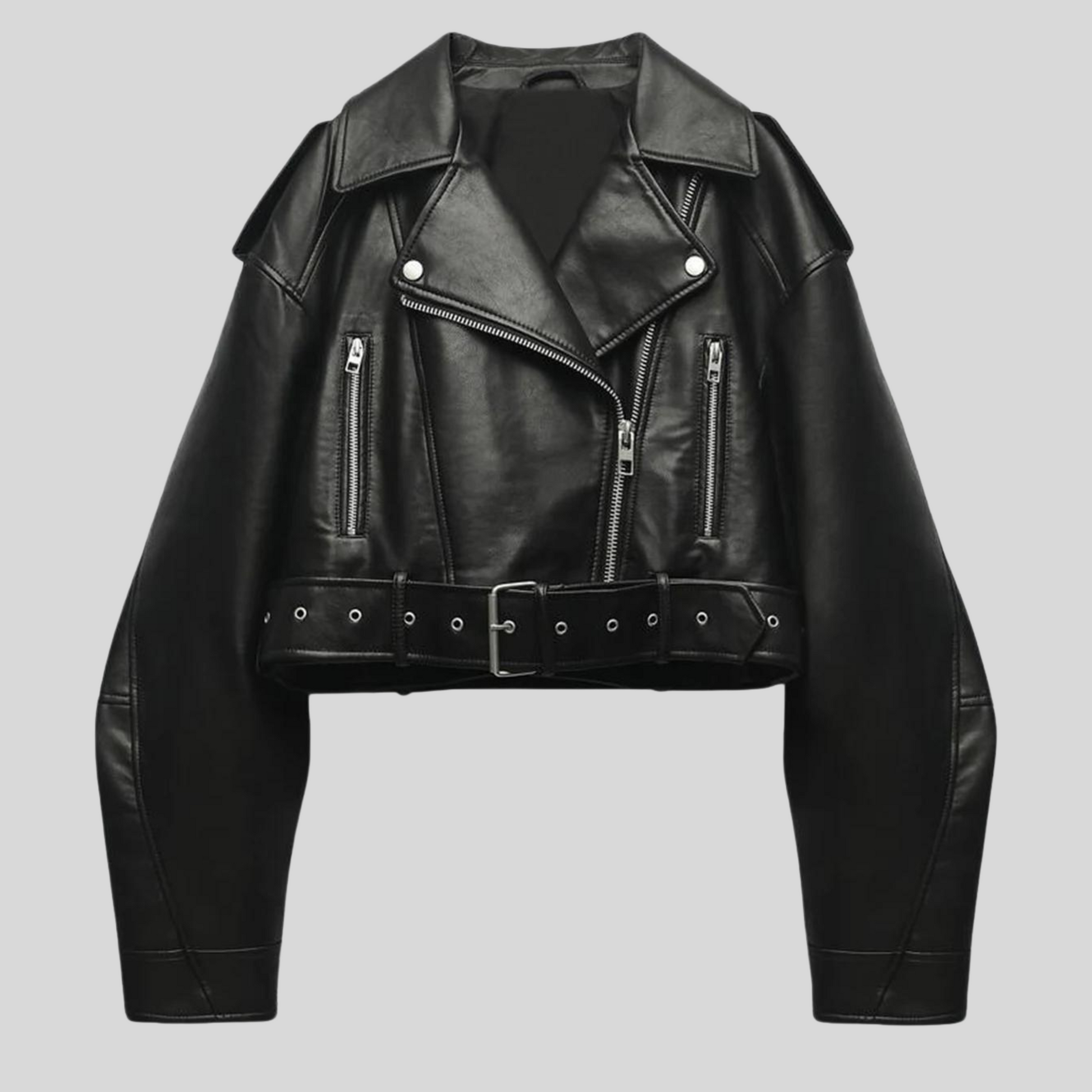 Giacca Donna in Pelle Stile Elegante Vestibilità Classica - Brentozzi