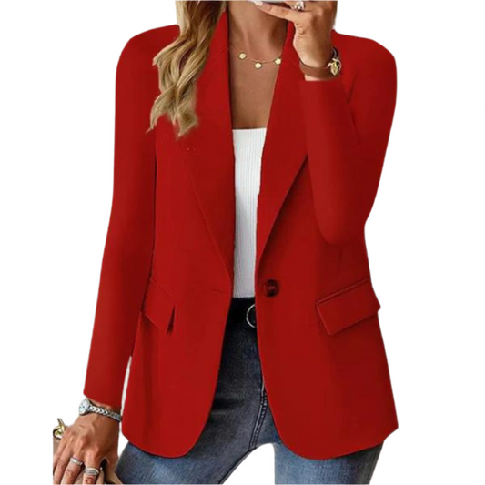 Blazer Donna Colletto Rever Manica Lunga Classico - Brentozzi