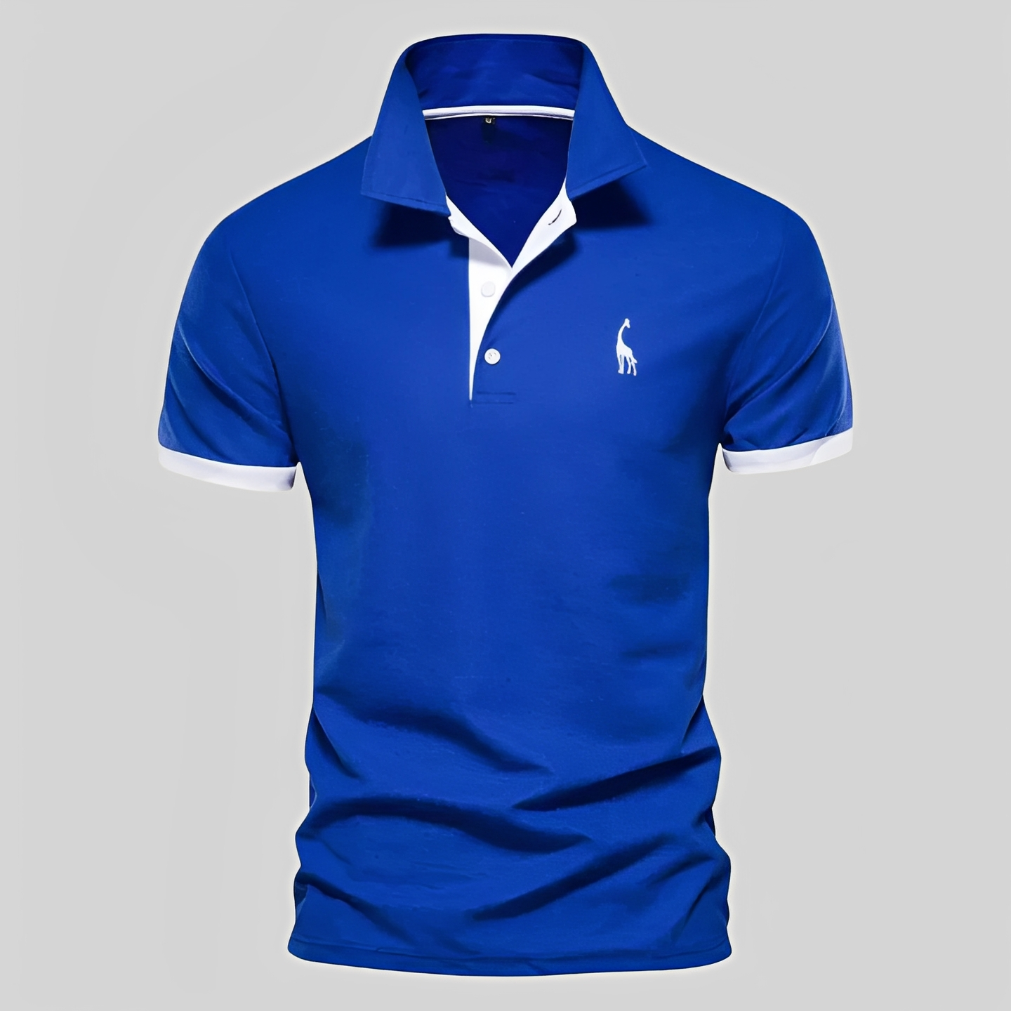 Polo Uomo Stile Classico Tessuto Morbido