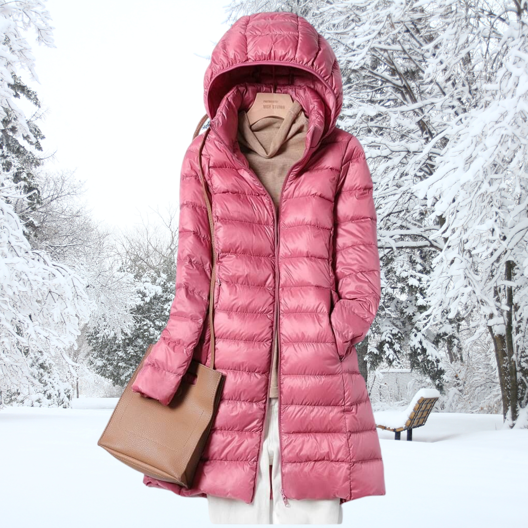 Giacca Imbottita Donna Leggera Calda Idrorepellente