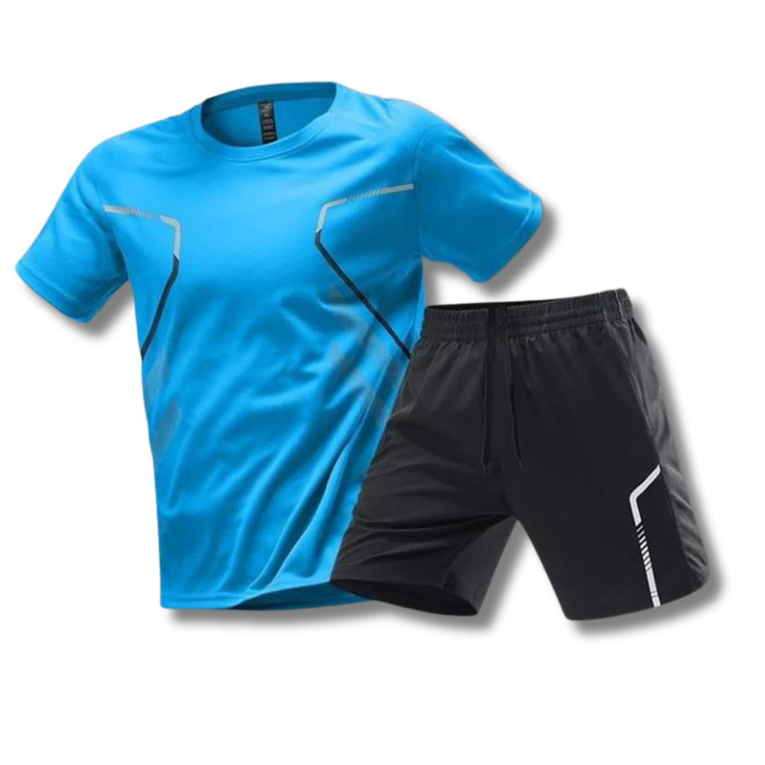 Completo Sportivo Uomo Maglia e Pantaloncini Corti