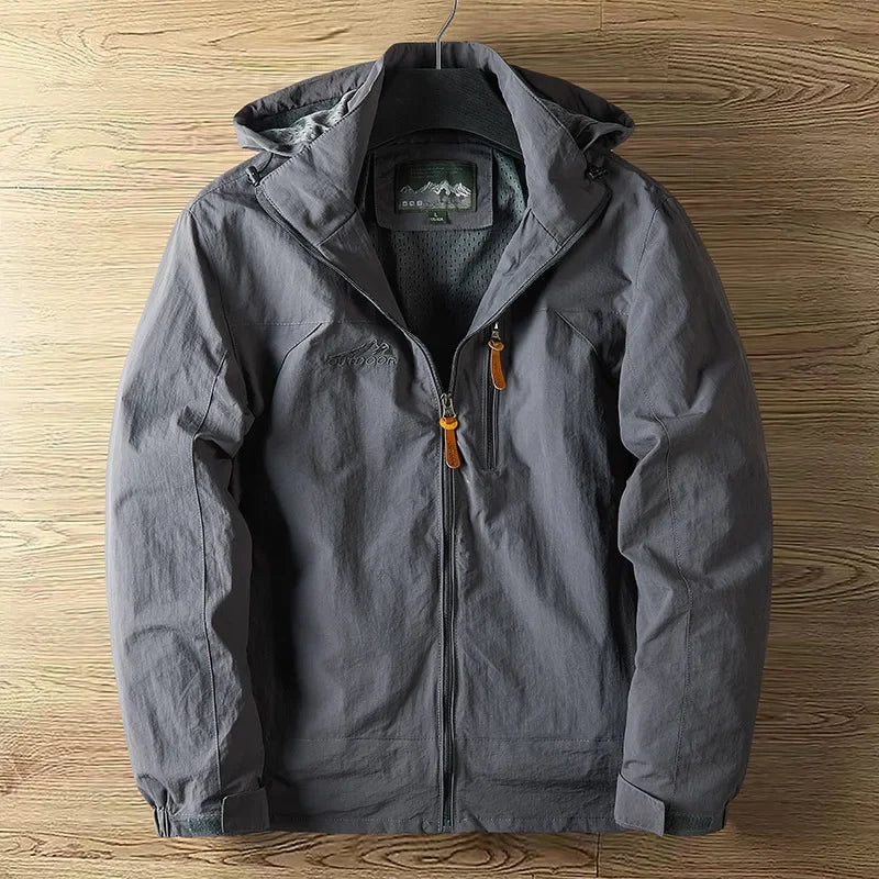 Giacca Uomo Outdoor Impermeabile Traspirante Antivento Funzionale
