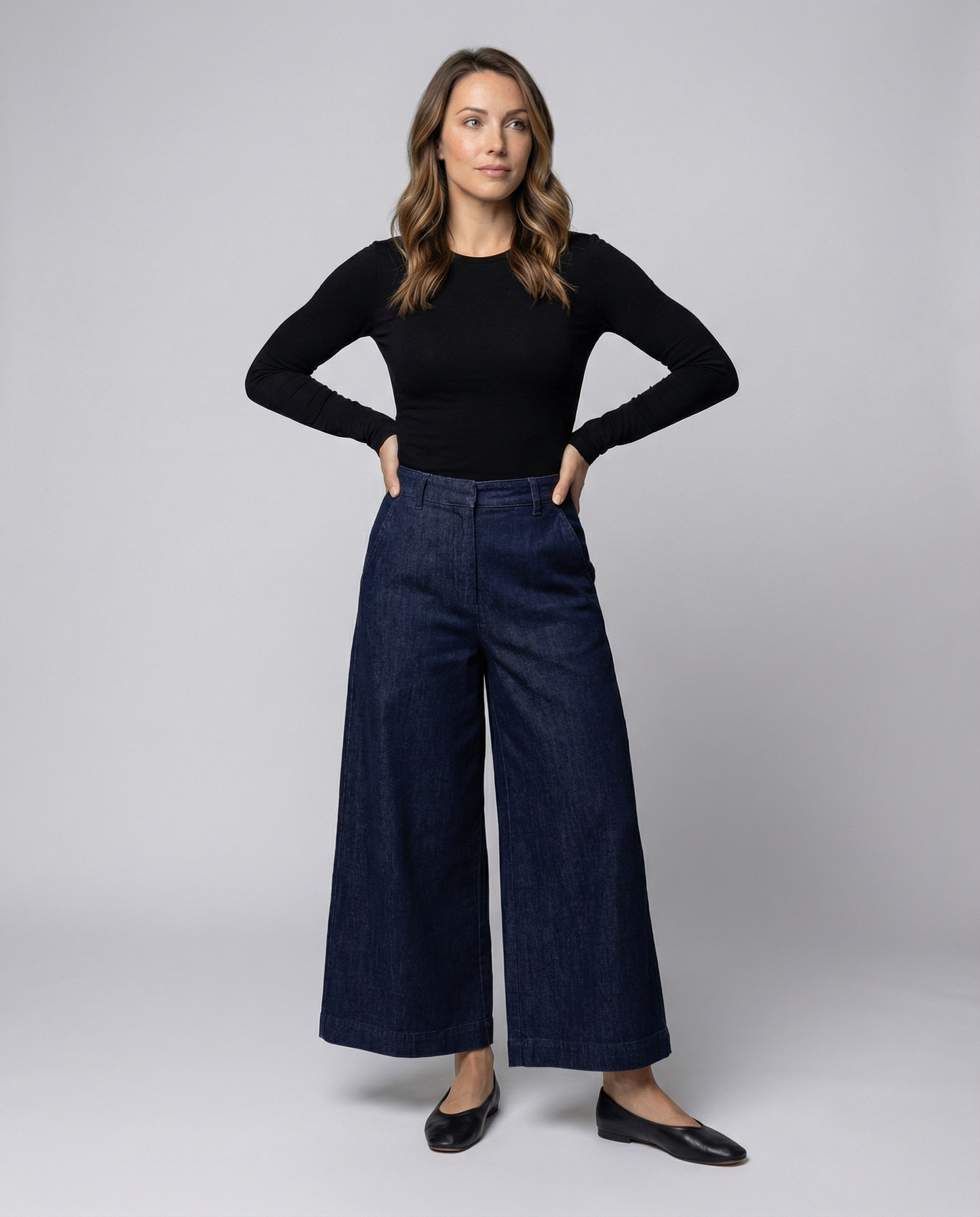 Pantaloni Denim Donna Vestibilità Comoda - Brentozzi