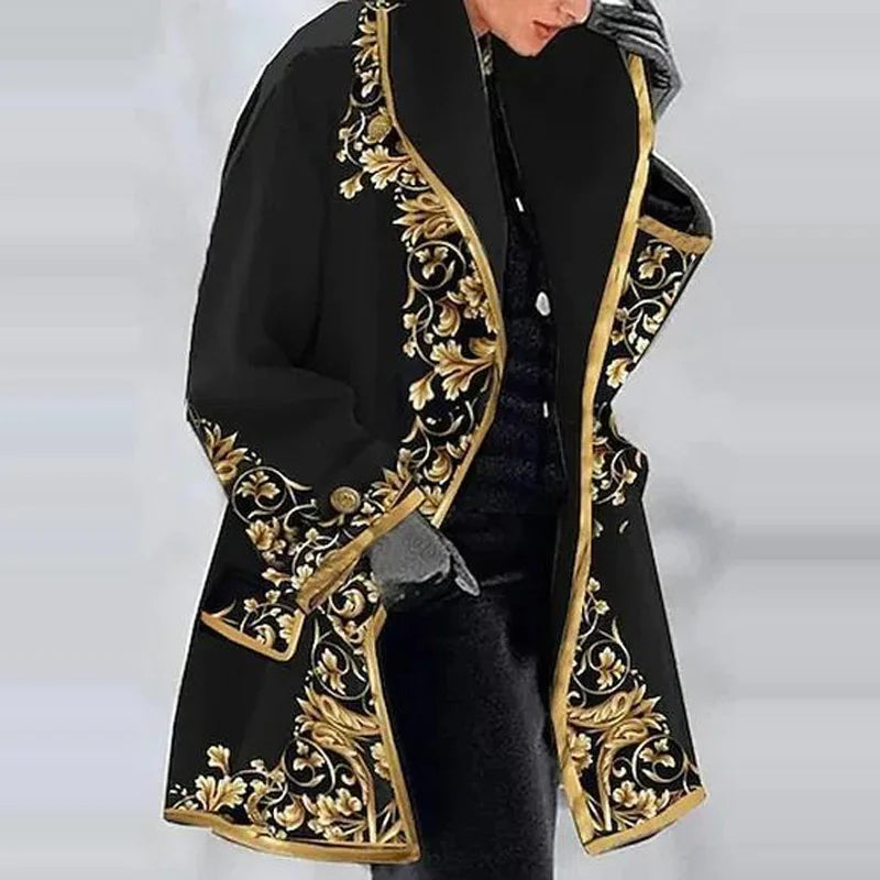 Cappotto Donna in Lana Pesante Caldo Elegante Idrorepellente