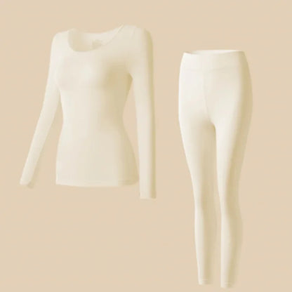 Set Intimo Termico Uomo Maglia Manica Lunga e Leggings