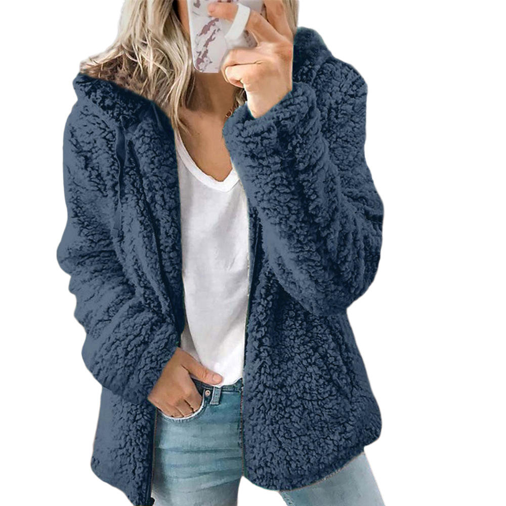 Cappotto Donna Teddy Caldo