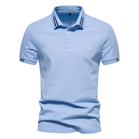 Polo Uomo Elegante Manica Corta Classica - Brentozzi