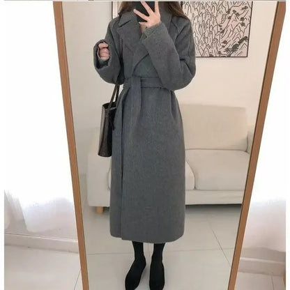 Cappotto Donna con Cintura Vita Invernale