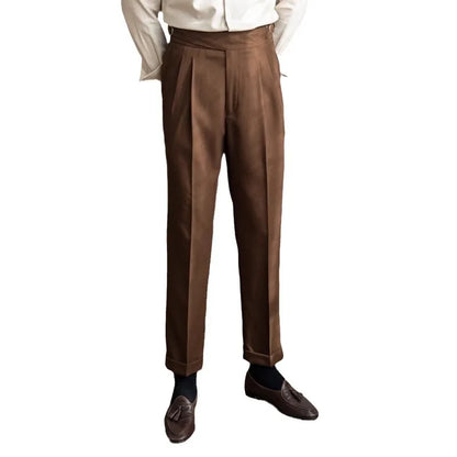 Pantaloni Uomo Eleganti Taglio Classico