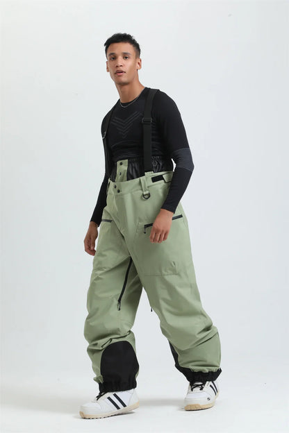 Pantaloni Sci Unisex con Bretelle Funzionali Invernali