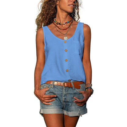 Donna Elegante Scollo Ibiza Vestibilità Slim