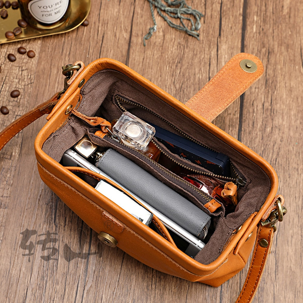 Borsa Donna in Pelle Stile Retrò Artigianale