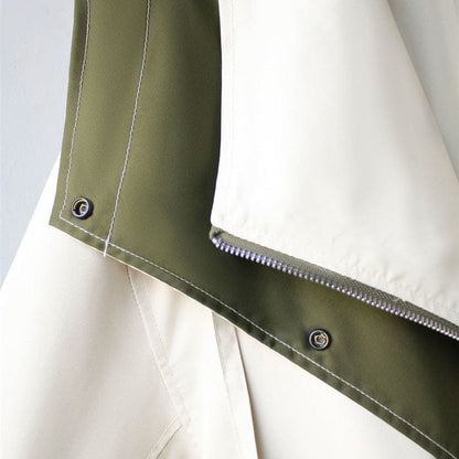 Giacca Oversize Donna con Cappuccio Design a Strati