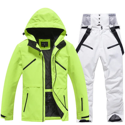 Tuta Sci Unisex Due Pezzi Giacca Pantaloni