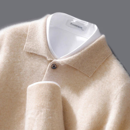 Polo Uomo in Cashmere Classica