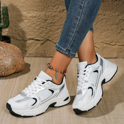 Sneakers Donna Chunky con Lacci - Brentozzi