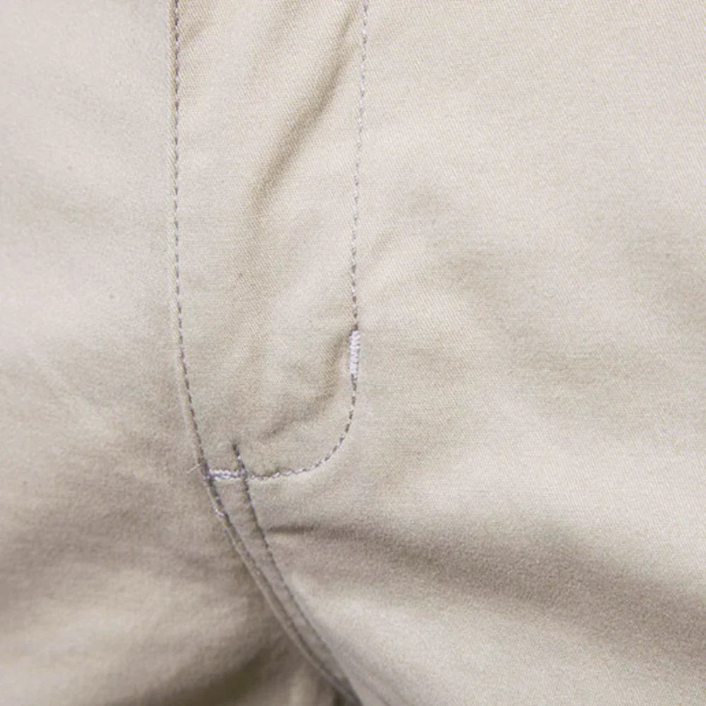 Pantaloncini Chino Uomo con Bottoni Casual