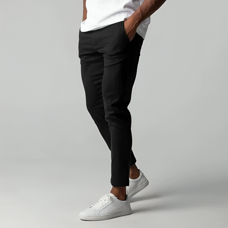 Pantaloni Chino Uomo Taglio Dritto