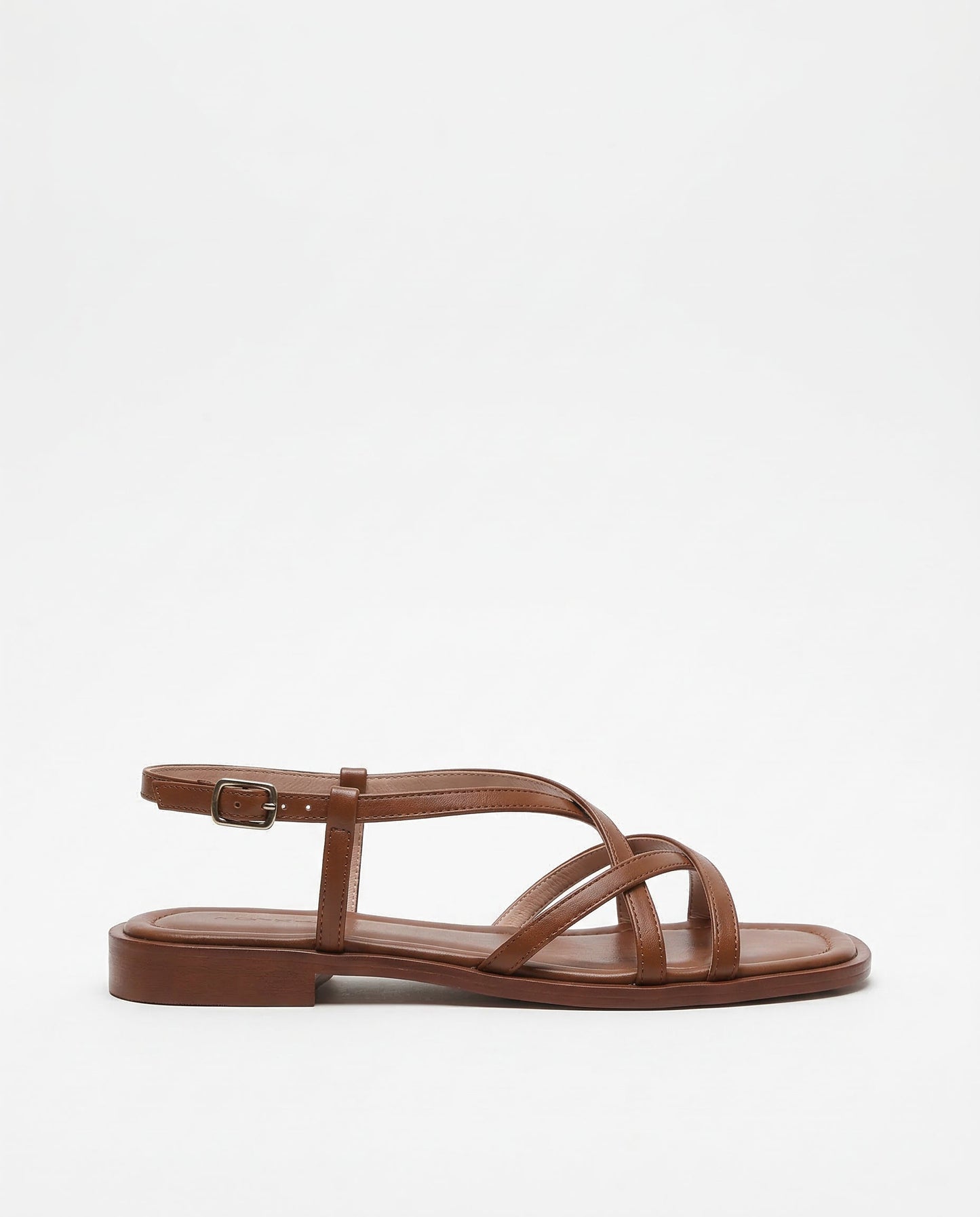 Sandova | Sandali Donna Piatti con Cinturini in Pelle Cavigl 2