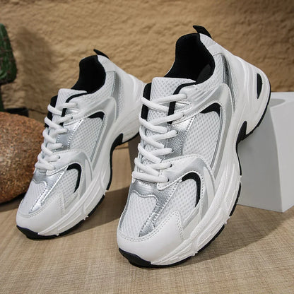 Sneakers Donna Chunky con Lacci