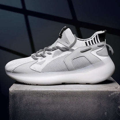 Sneaker Uomo Ortopediche in Mesh con Lacci