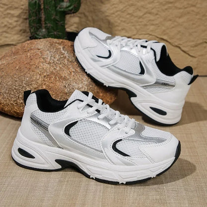 Sneakers Donna Chunky con Lacci