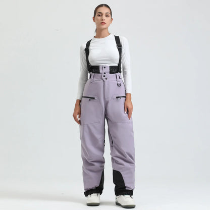 Pantaloni Sci Unisex con Bretelle Funzionali Invernali