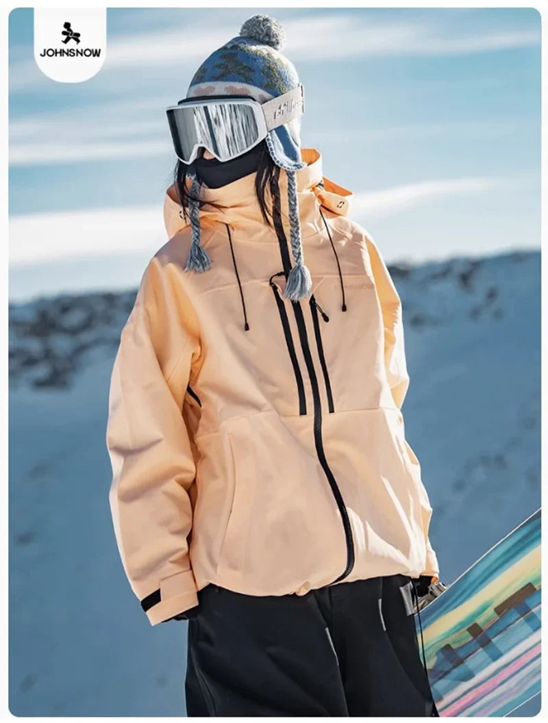 Giacca Unisex con Cappuccio e Chiusura Frontale Chiusa