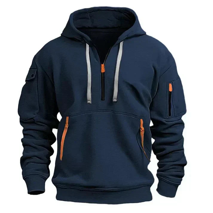 Felpa Uomo con Cappuccio Morbida Casual