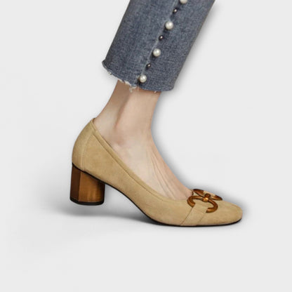 Décolleté Donna Tacco Alto con Finitura Comfort