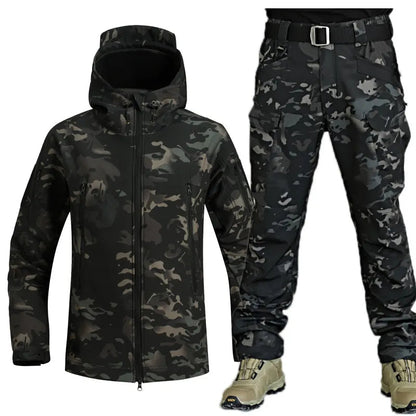 Giacca e Pantaloni Uomo Impermeabili Invernali Funzionali