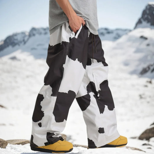 Pantaloni Uomo Tessuto Morbido Gamba Larga Tasche - Brentozzi