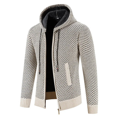 Cardigan Uomo Maglia Calda Stile Invernale