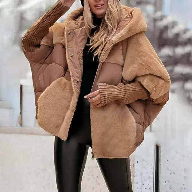 Giacca Invernale Donna Calda Stile Classico