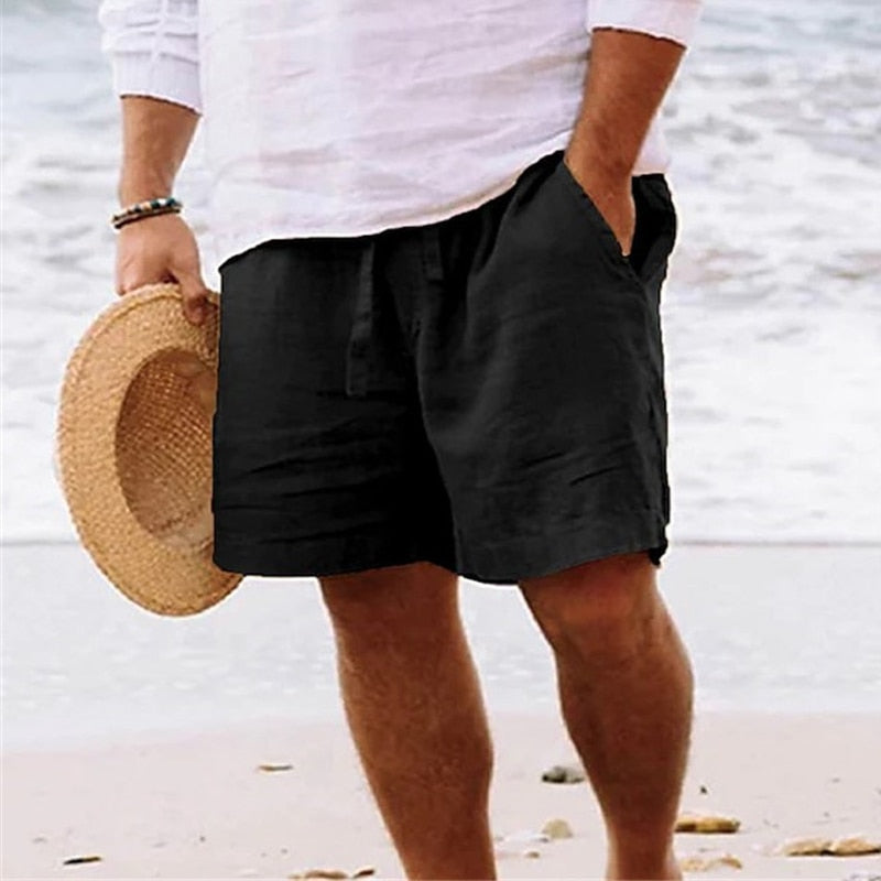 Pantaloni Corti Uomo Vita Media con Coulisse Estivi