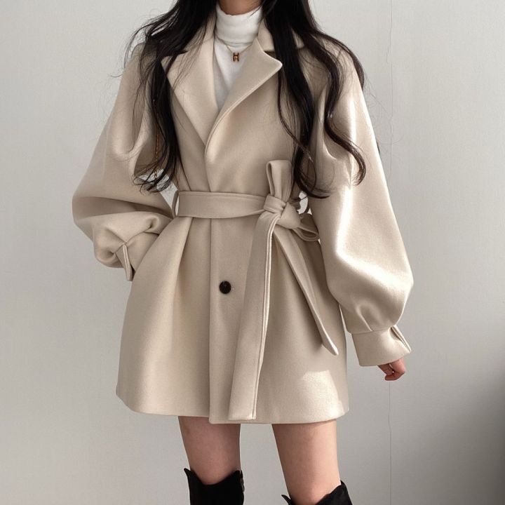Cappotto Mezza Lunghezza Donna Elegante Sagomato Classico - Brentozzi