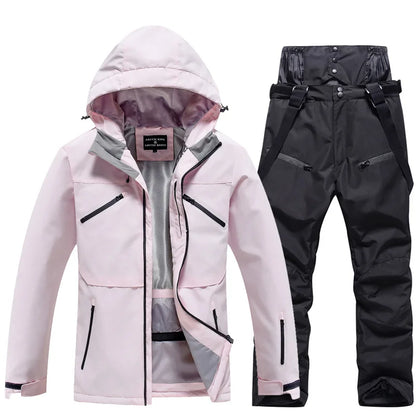 Tuta Sci Unisex Due Pezzi Giacca Pantaloni