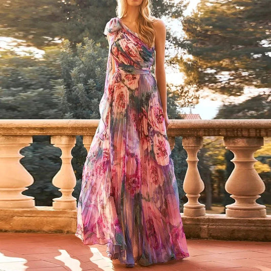 Abito Maxi Donna Estivo Elegante - Brentozzi