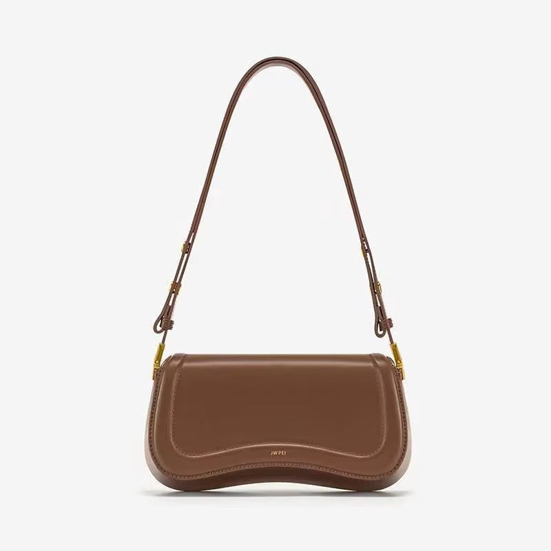 Borsa a Spalla Donna in Ecopelle Minimalista Elegante Quotidiana